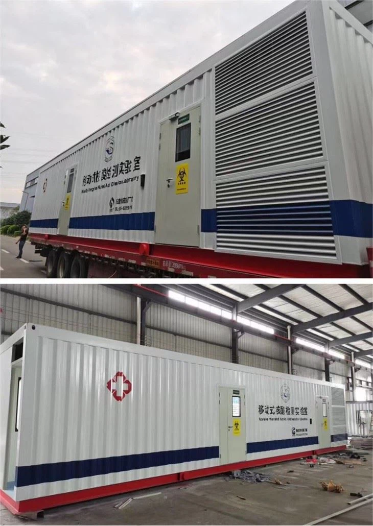 40HC Marine Container Biosafety Laboratory Clean Room