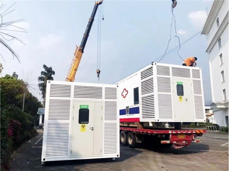 মোবাইল কনটেইনার বায়োসেফটি ল্যাবরেটরি